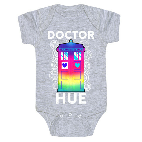 Doctor Hue (Doctor Who Parody) Baby One-Piece