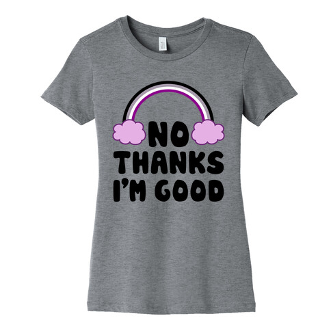 No Thanks, I'm Good Womens T-Shirt