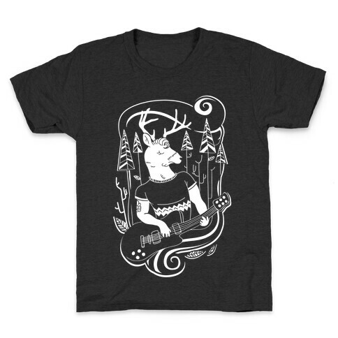 Rock and Roll Buck Kids T-Shirt