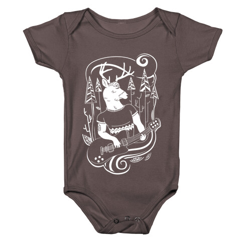 Rock and Roll Buck Baby One-Piece