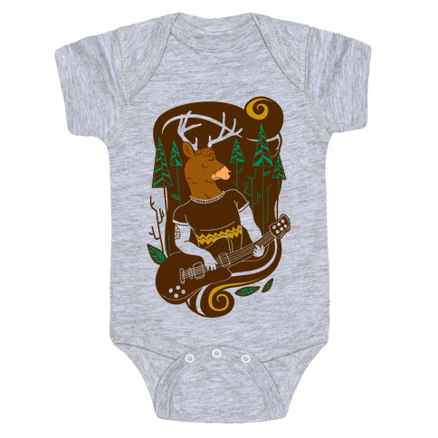 Rock and Roll Buck Baby One-Piece