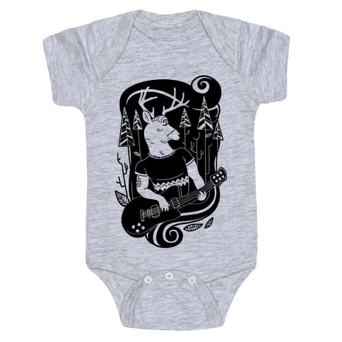 Rock and Roll Buck Baby One-Piece