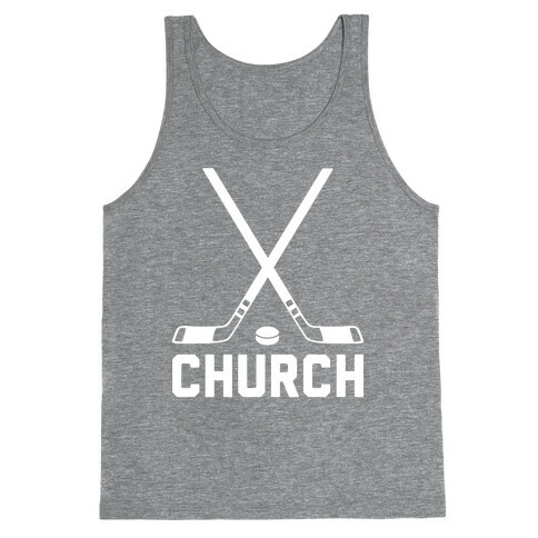 Hockey Church Tank Top