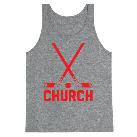 Hockey Church Tank Top