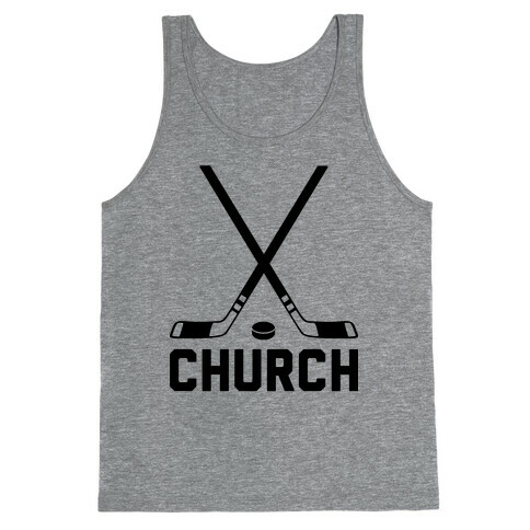 Hockey Church Tank Top