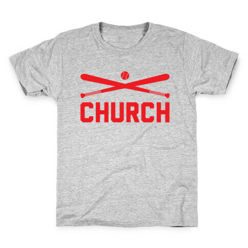 Baseball Church Kids T-Shirt