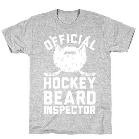 Official Hockey Beard Inspector T-Shirt