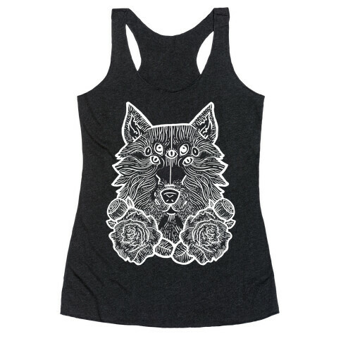 Seven Eyed Wolf Racerback Tank Top