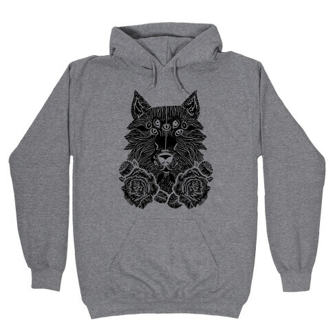 Seven Eyed Wolf Hooded Sweatshirt