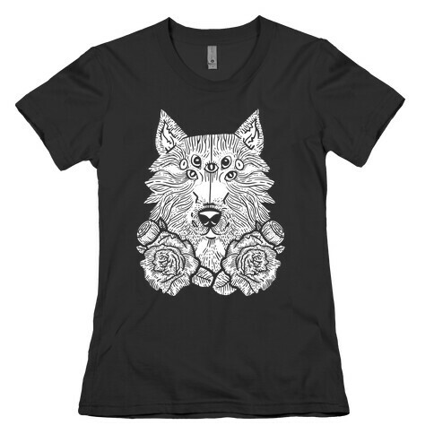 Seven Eyed Wolf Womens T-Shirt