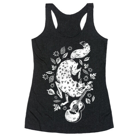 Guitar Wolf Racerback Tank Top