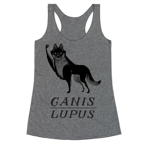 Canis Lupus (Part 2) Racerback Tank Top