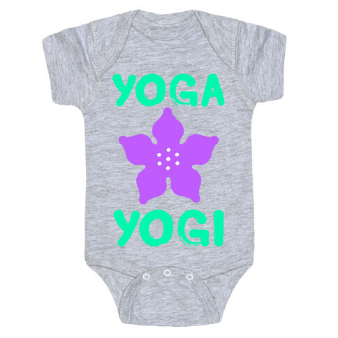 Yoga Into A Yogi Baby One-Piece