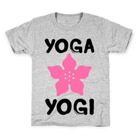 Yoga Into A Yogi Kids T-Shirt