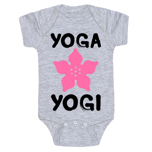 Yoga Into A Yogi Baby One-Piece