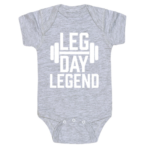 Leg Day Legend Baby One-Piece