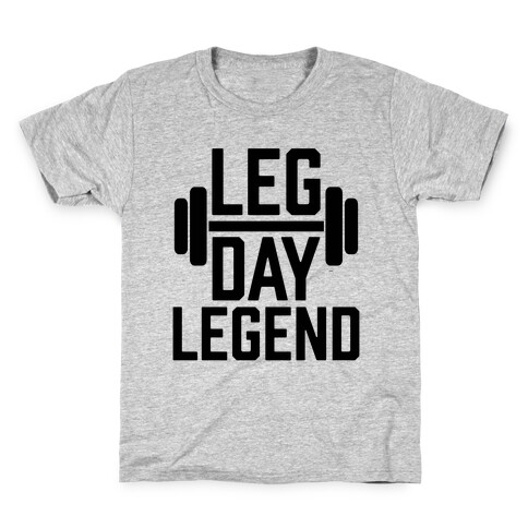 Leg Day Legend Kids T-Shirt