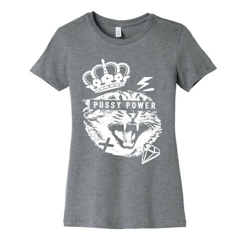 Pussy Power Womens T-Shirt