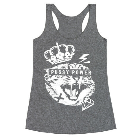 Pussy Power Racerback Tank Top