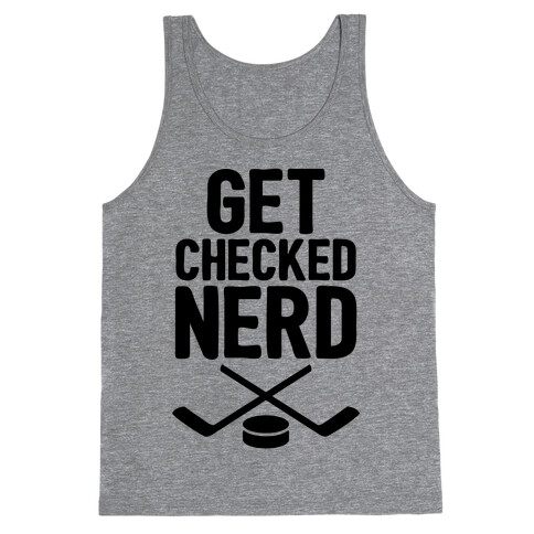 Get Checked Nerd Tank Top