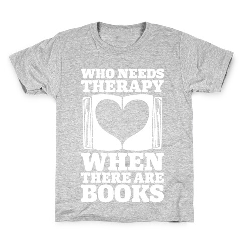 Book Therapy Kids T-Shirt