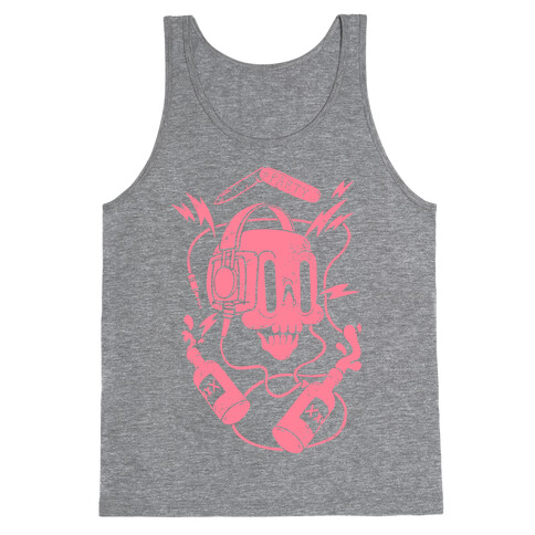 Party Skull Tank Top