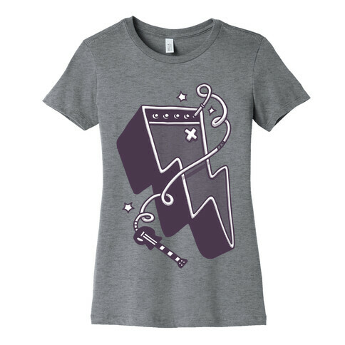 Lightning Amp Womens T-Shirt