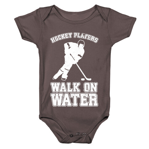 Hockey Players Walk On Water Baby One-Piece