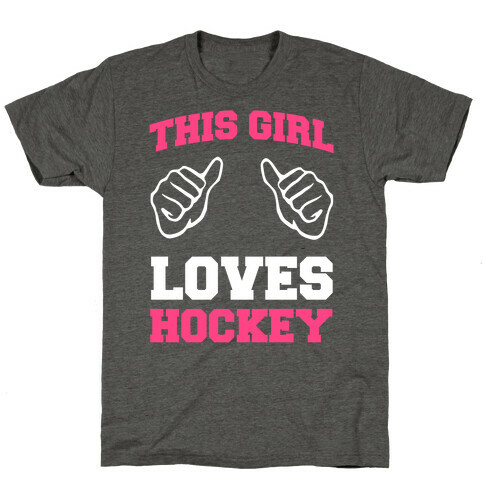 This Girl Loves Hockey T-Shirt