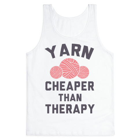 Yarn: Cheaper Than Therapy Tank Top