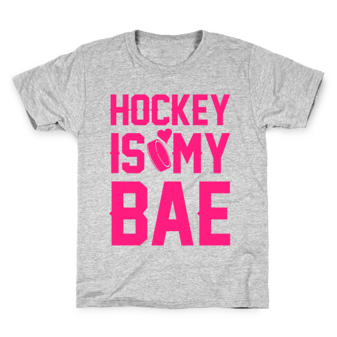 Hockey Is My Bae Kids T-Shirt