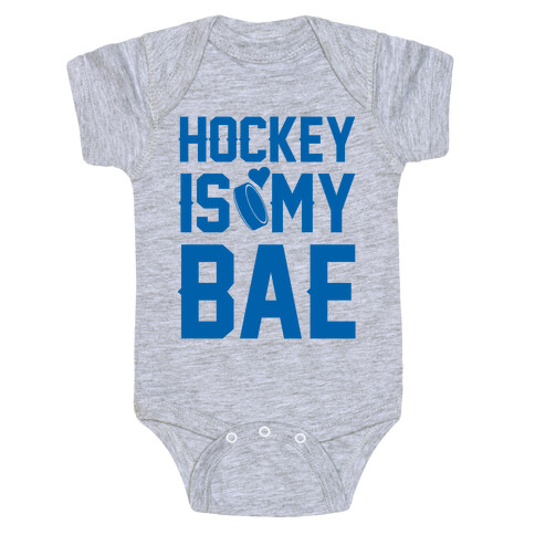 Hockey Is My Bae Baby One-Piece