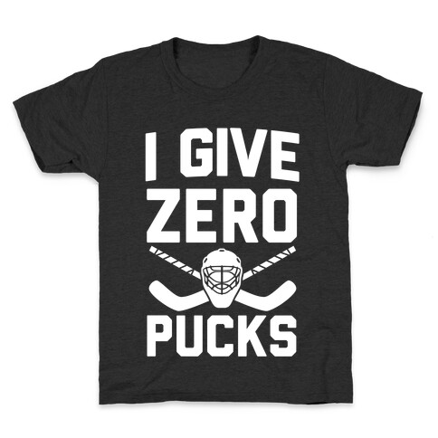 I Give Zero Pucks Kids T-Shirt