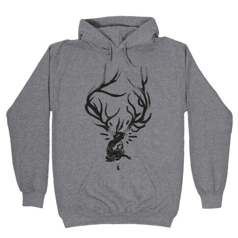 A Jackalope's Lullaby Hooded Sweatshirt