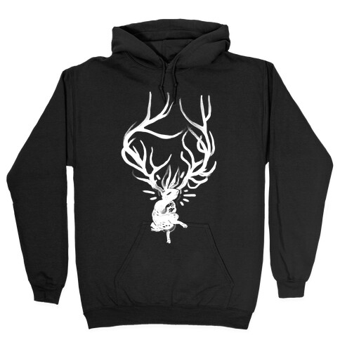 A Jackalope's Lullaby Hooded Sweatshirt