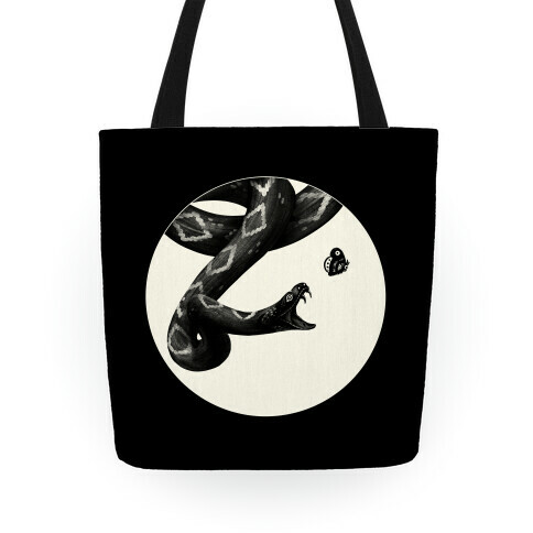 Deadly Diamonds Rattler and Moth Tote