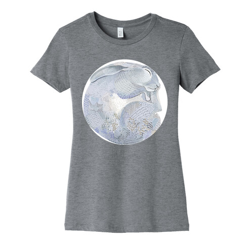 Moon Rabbit Womens T-Shirt