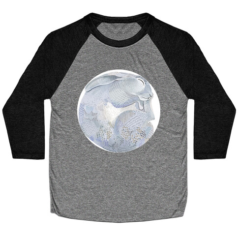 Moon Rabbit Baseball Tee