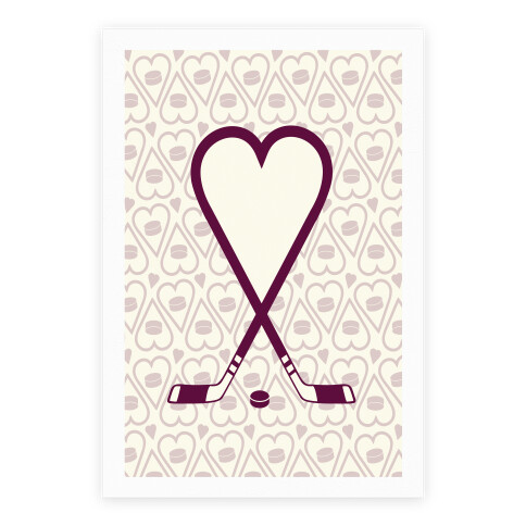 Hockey Love Poster