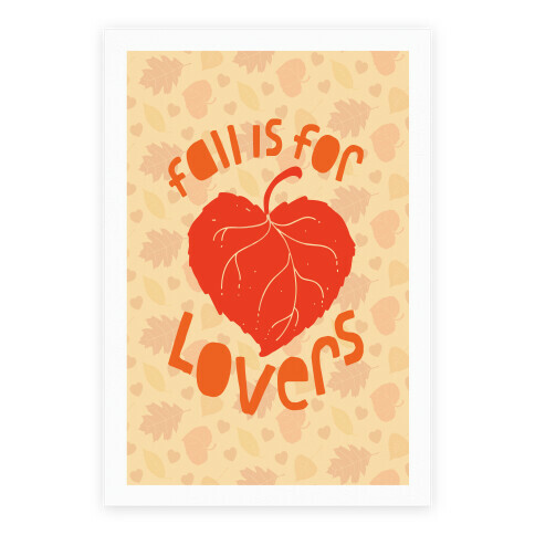 Fall Is For Lovers Poster