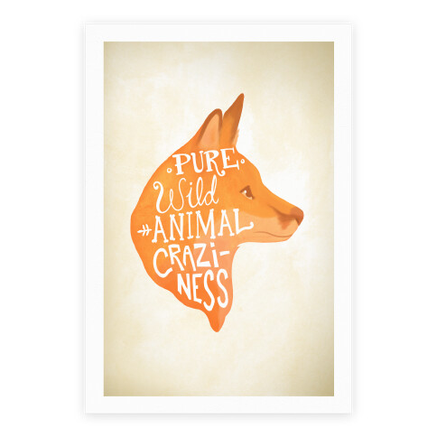 Pure Wild Animal Craziness Poster