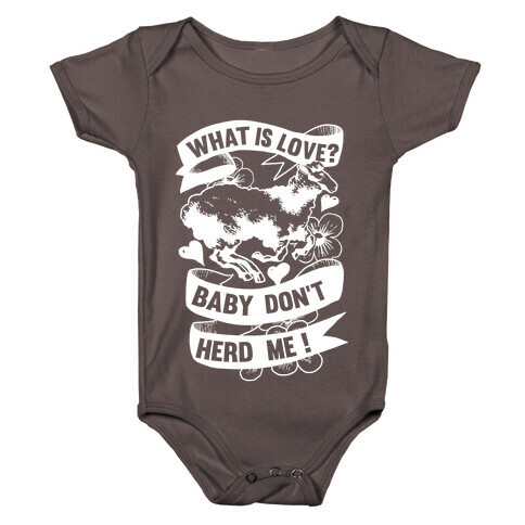 Baby Don't Herd Me Baby One-Piece