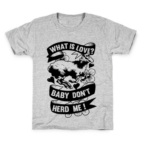 Baby Don't Herd Me Kids T-Shirt