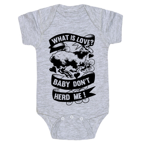 Baby Don't Herd Me Baby One-Piece