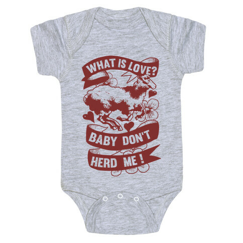 Baby Don't Herd Me Baby One-Piece