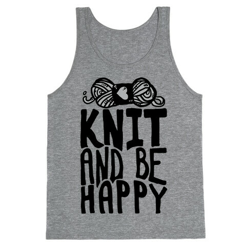 Knit And Be Happy Tank Top