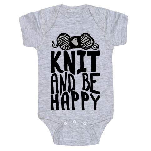 Knit And Be Happy Baby One-Piece