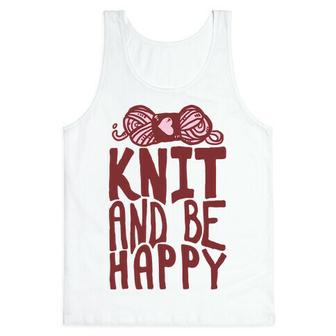 Knit And Be Happy Tank Top