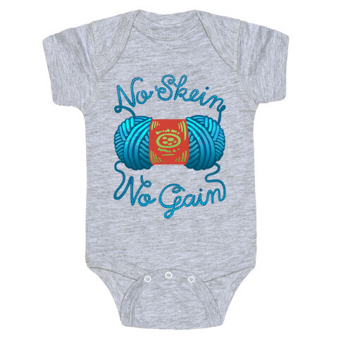 No Skein, No Gain Baby One-Piece