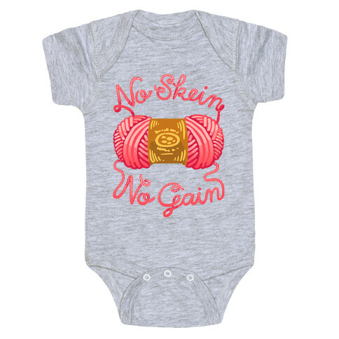 No Skein, No Gain Baby One-Piece